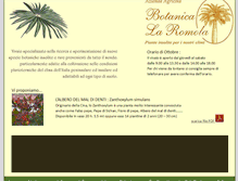Tablet Screenshot of botanicalaromola.com